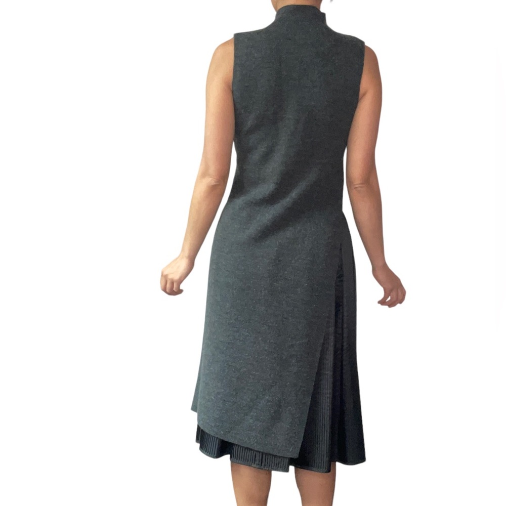 Marino Wool Blend Sleeveless Knit Tunic - Picture 4 of 7
